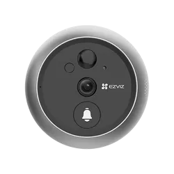 Vizor electronic inteligent, rezolutie 2K, detectie persoana, Ecran tactil 4.3'', audio bidirectional, Wi-Fi - EZVIZ CS-DP2-2K - imagine 2