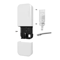 wAP ac, 2 x Gigabit, 802.11b/g/n 2.4Ghz, 802.11an/ac 5GHz, alb outdoor, injector PoE - MikroTik RBwAPG-5HacD2HnD - imagine 3
