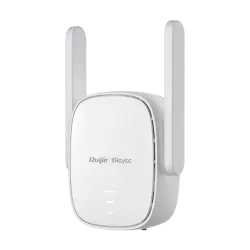 Wireless Extender Wi-Fi 4, 2.4 GHz, 1 x RJ45 10/100 Mbps, Cloud Management - Ruiie RG-EW300R - imagine 1