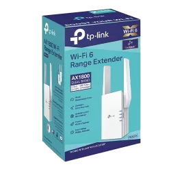 Wireless Range Extender TP-Link RE605X Wi-Fi 6 Dual-Band Gigabit AX1800 - TP-LINK RE605X - imagine 3