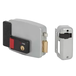 Yala electrica aplicata cu buton, clasa securitate 3, deschidere stanga - CISA 1.11731.60.2