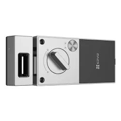 Yala inteligenta, Wi-Fi, sonerie incorporata, verificare status inchidere, alarma anti-furt, gri - EZVIZ CS-DL03 (WP)-Grey - imagine 1